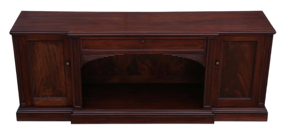 Regency flame mahogany chiffonier View II