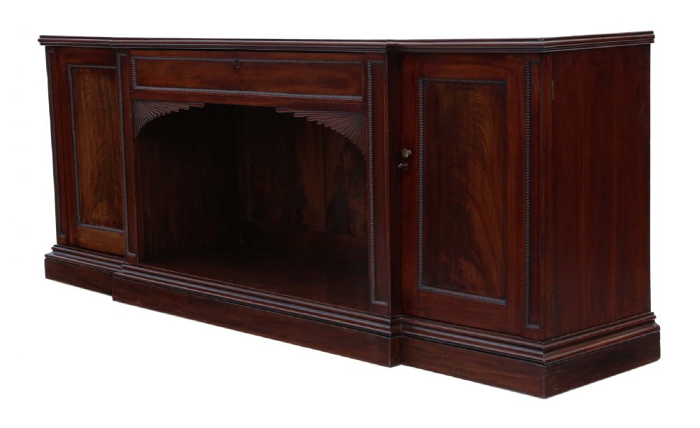 Regency flame mahogany chiffonier View V