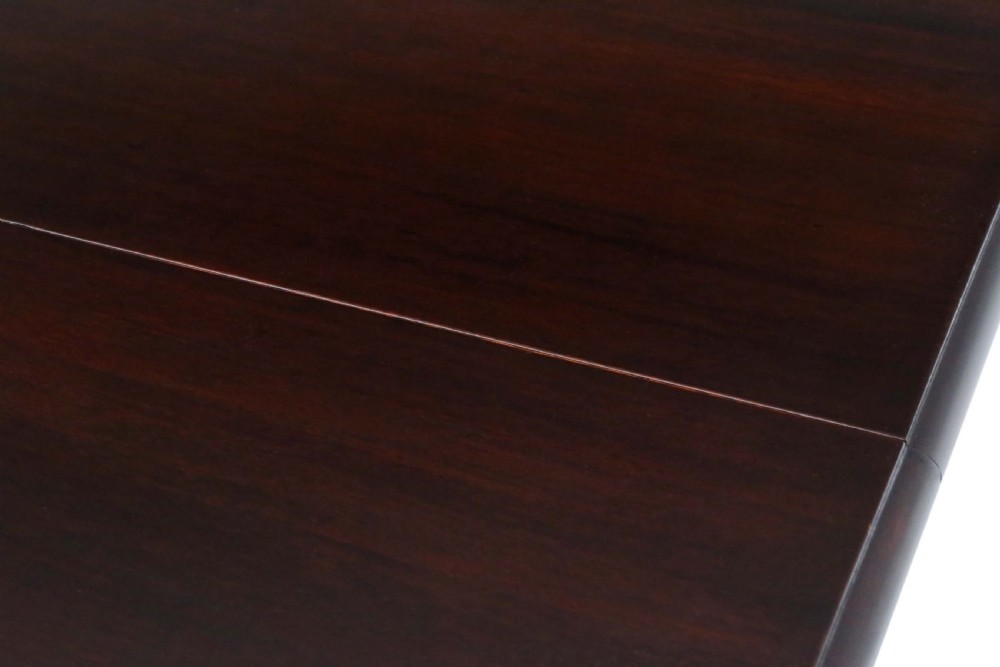 Victorian mahogany wind out extending dining table 5' View VII