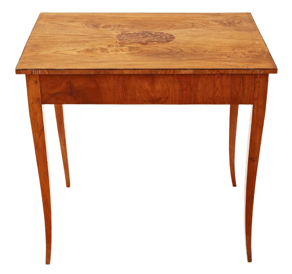 19th Century Swedish Biedermeier side centre writing table  View VII
