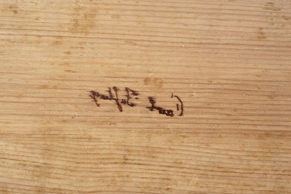 19th Century Swedish Biedermeier side centre writing table  View IX