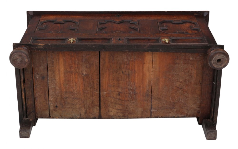 Georgian oak coffer View X
