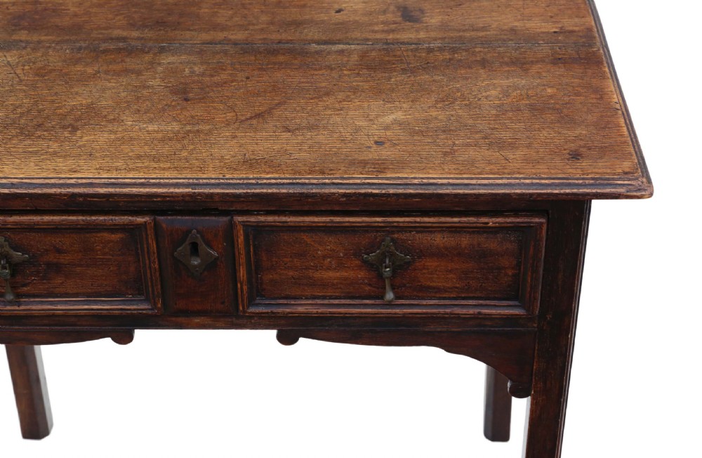 Georgian oak writing desk  View III