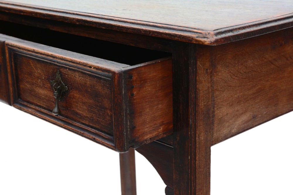Georgian oak writing desk  View VI