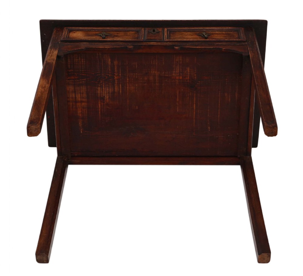 Georgian oak writing desk  View VIII