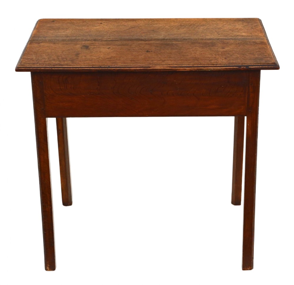 Georgian oak writing desk  View IX