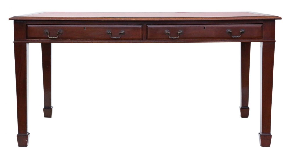 Georgian revival partner's desk C1925 View II