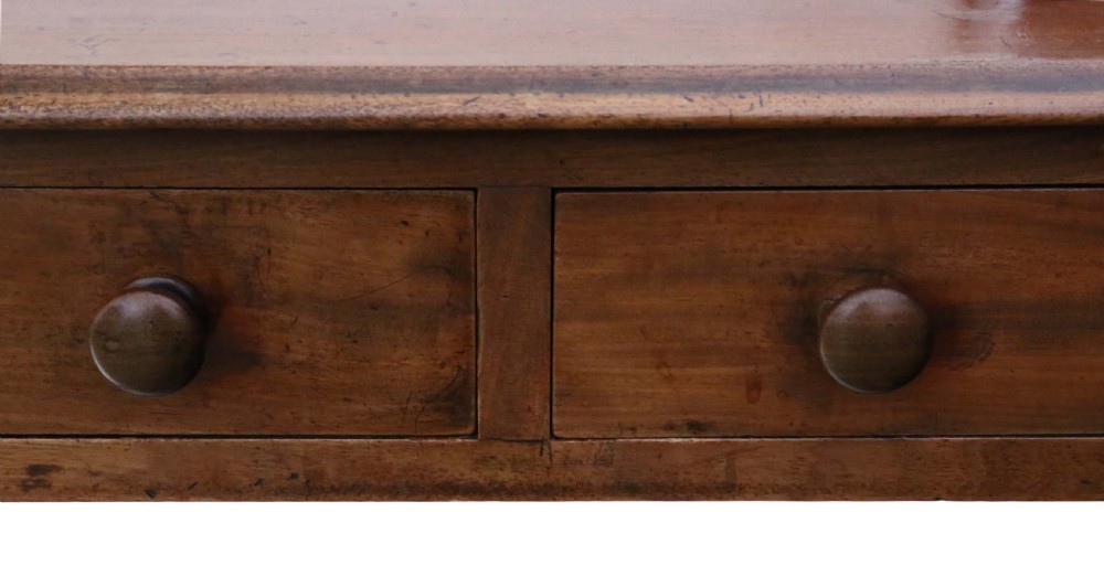 Victorian C1880 mahogany writing desk View IV
