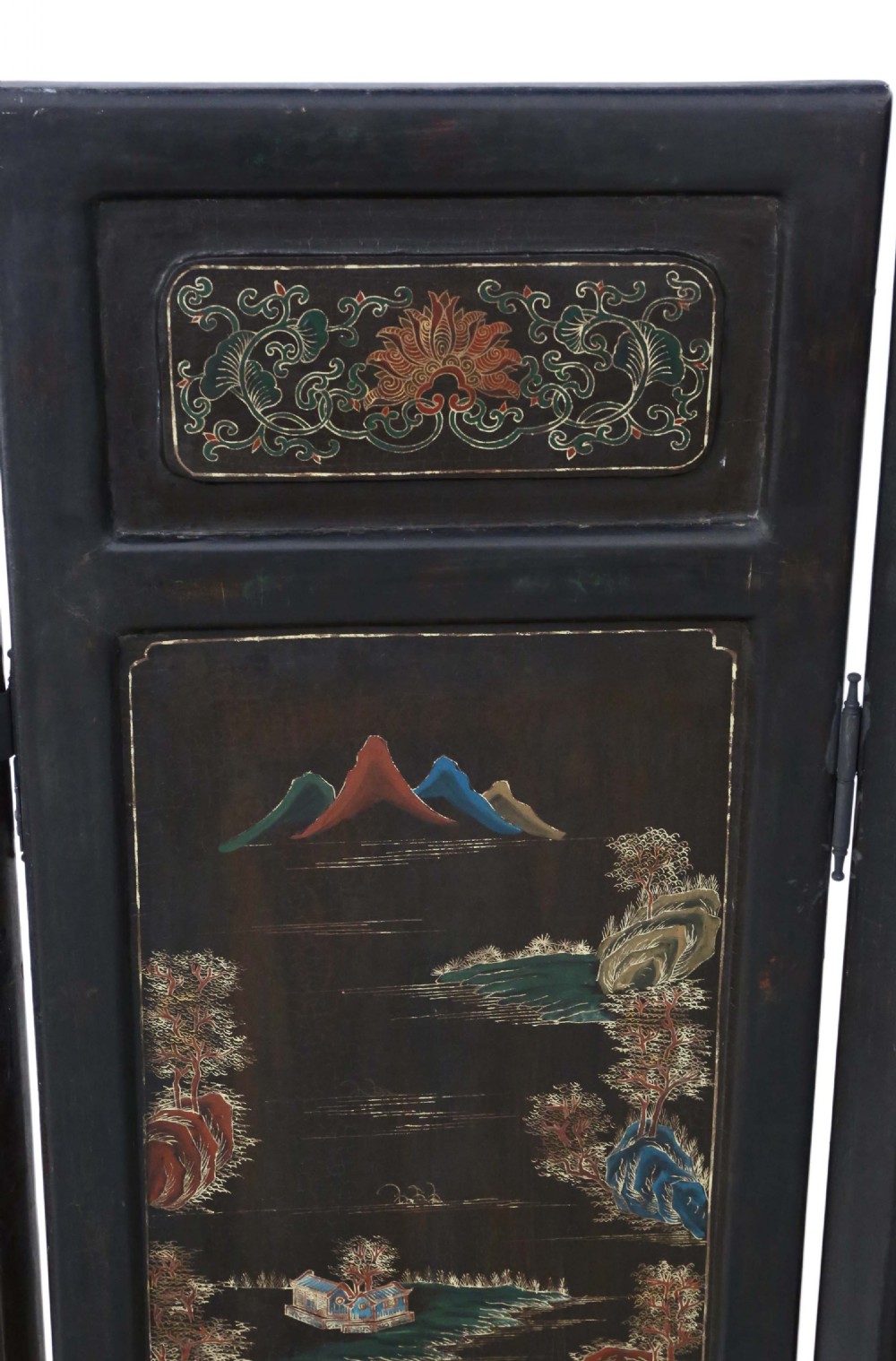 Victorian Chinoiserie dressing screen room divider View III