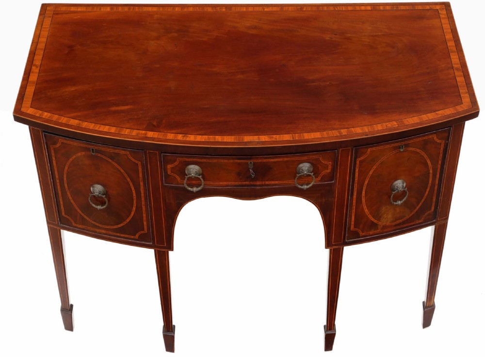Georgian flame mahogany sideboard