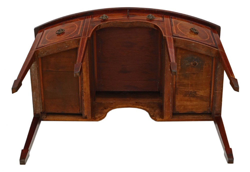 Georgian flame mahogany sideboard View IX