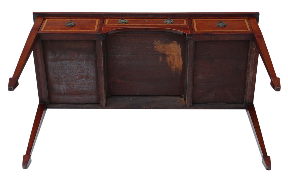 19th Century inlaid mahogany writing desk View VII