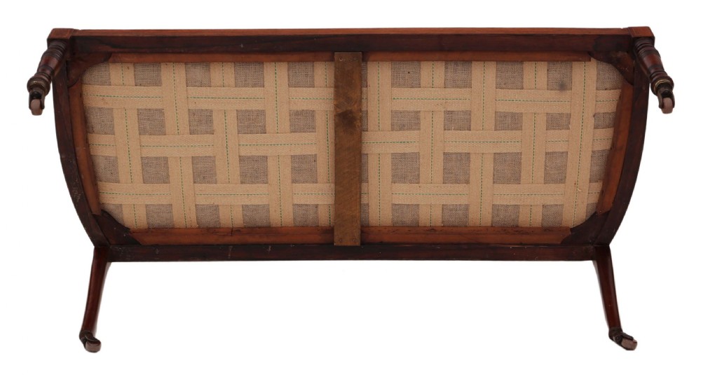 Victorian inlaid rosewood sofa View VIII