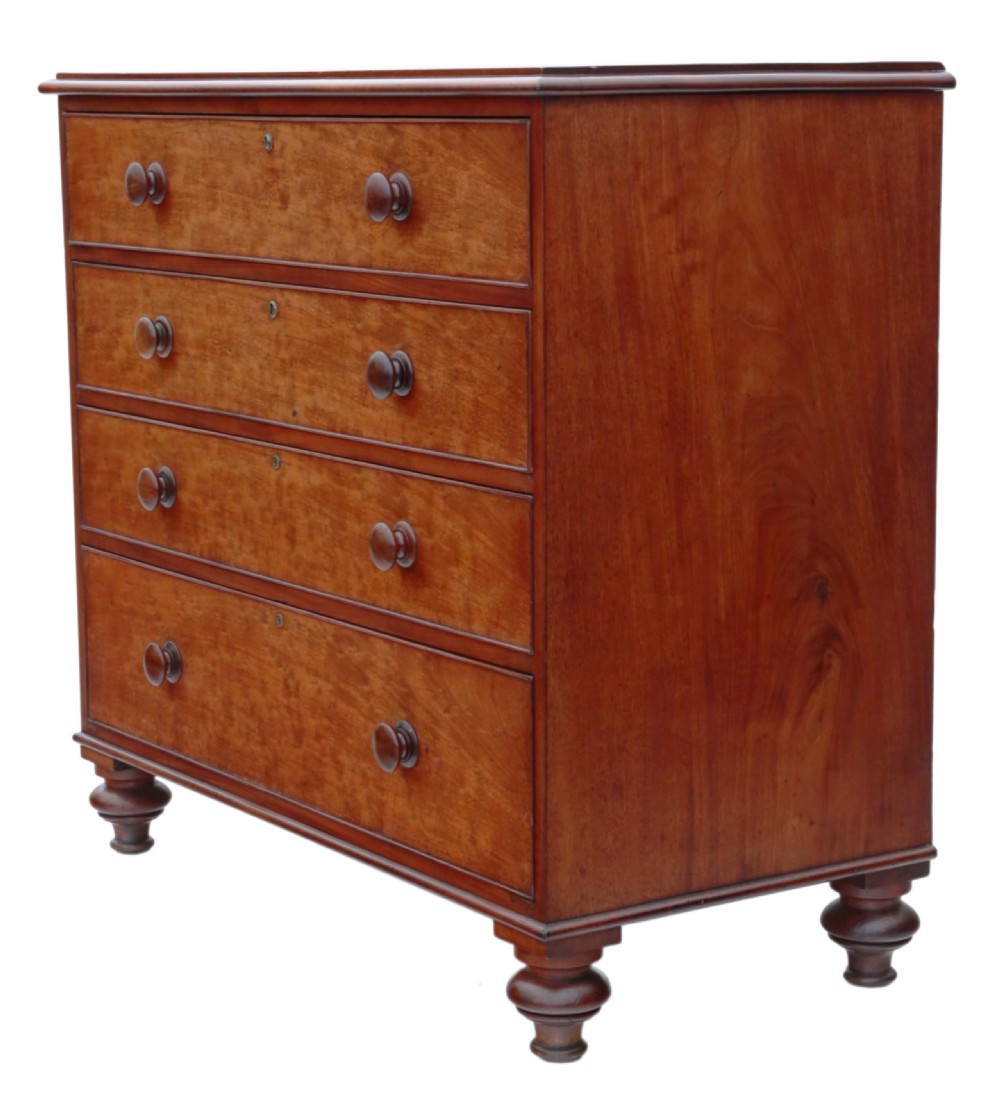Victorian mahogany chest of drawers View VII