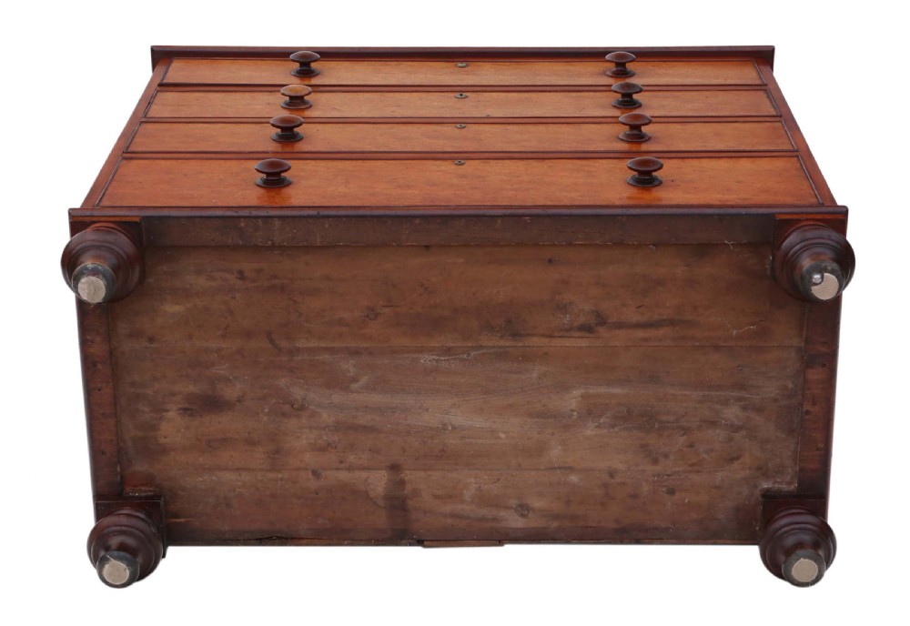 Victorian mahogany chest of drawers View IX
