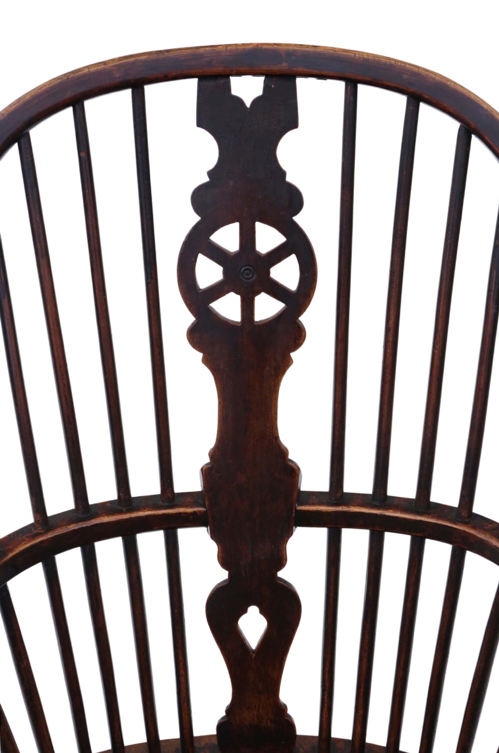 Victorian ash & elm Windsor dining chair View VII