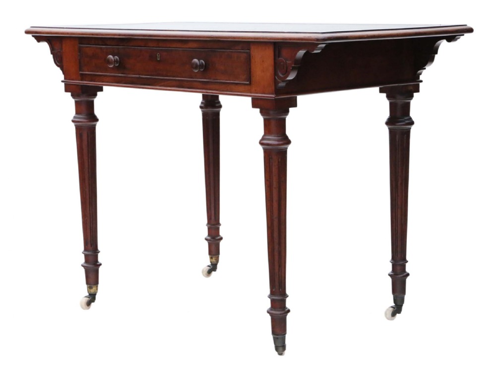 Victorian mahogany desk View V