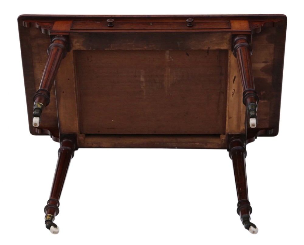Victorian mahogany desk View VIII