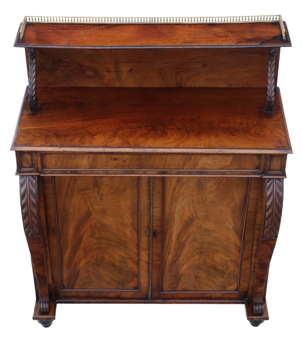 Small Regency mahogany sideboard View II