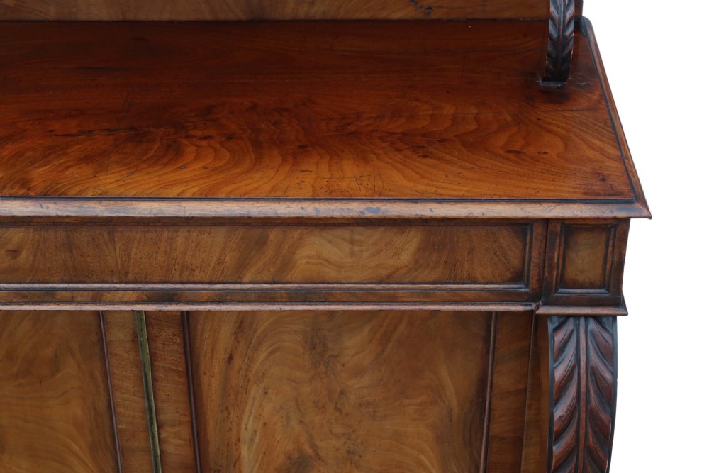 Small Regency mahogany sideboard View V