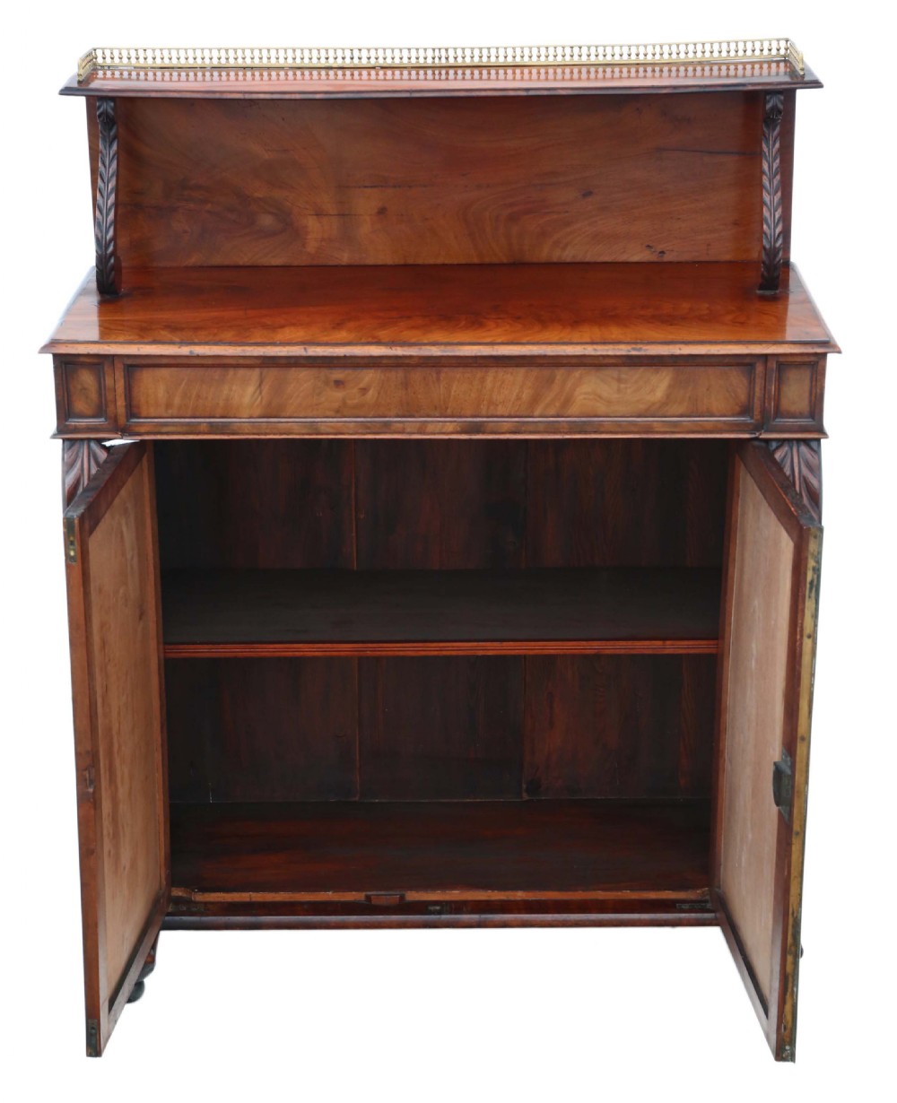 Small Regency mahogany sideboard View VI