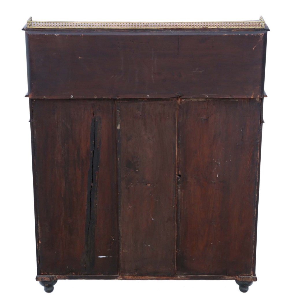 Small Regency mahogany sideboard View X