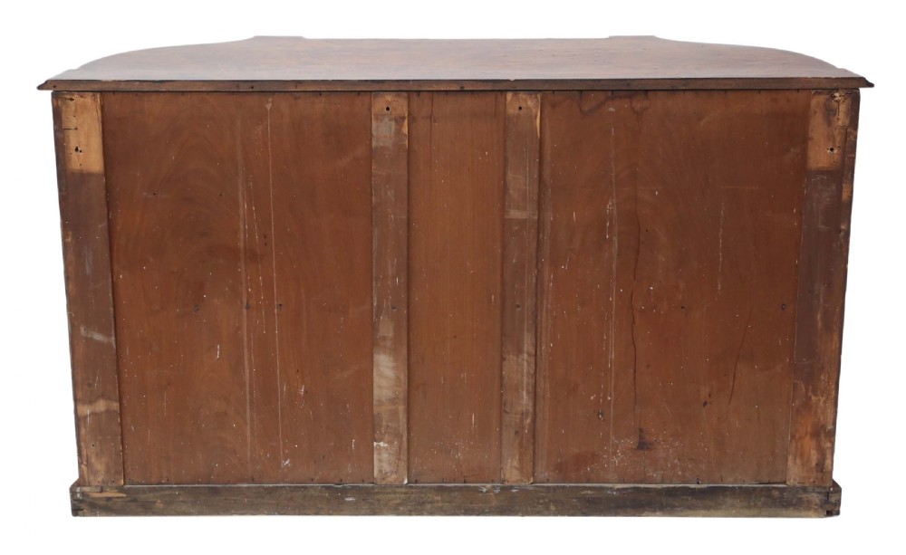 Victorian inlaid burr walnut credenza sideboard View IX