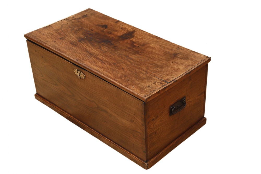 18th Century elm coffer