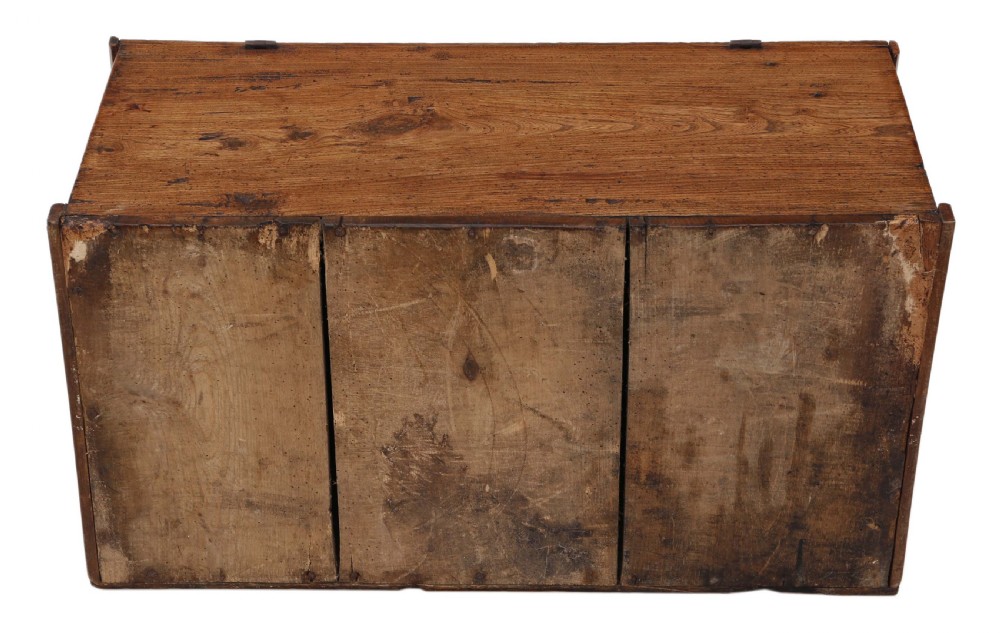 18th Century elm coffer View VI