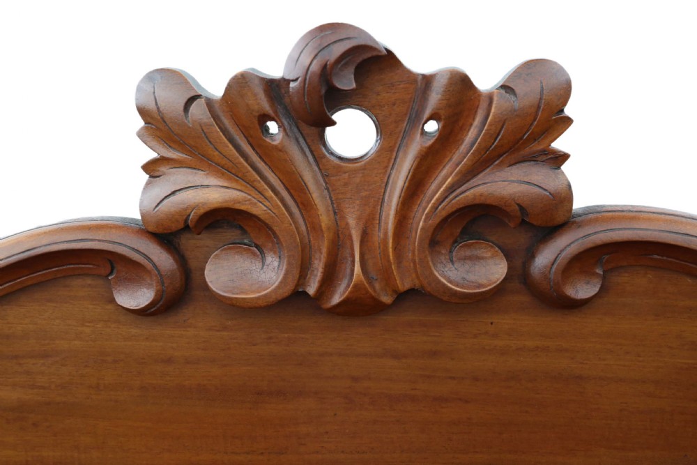 Victorian C1880 walnut and mahogany sideboard View VI