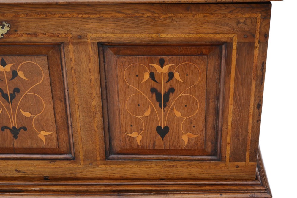 Georgian decorative inlaid coffer  View III