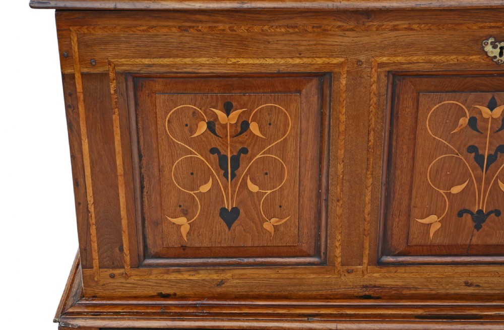 Georgian decorative inlaid coffer  View IV