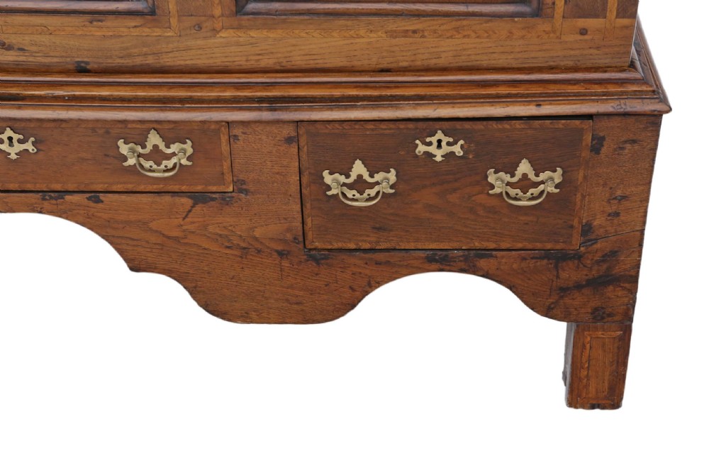 Georgian decorative inlaid coffer  View V