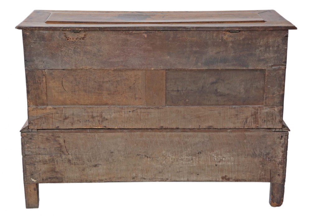 Georgian decorative inlaid coffer  View XI