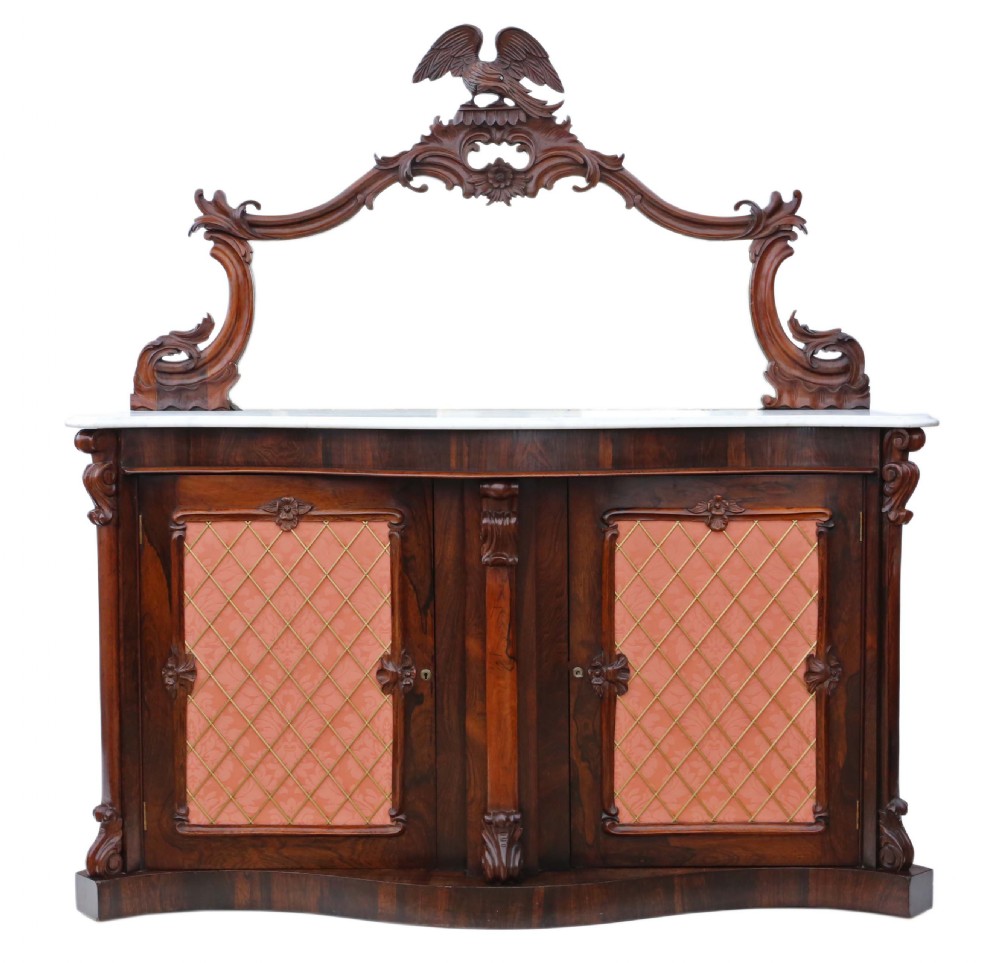 Victorian rosewood credenza sideboard View II