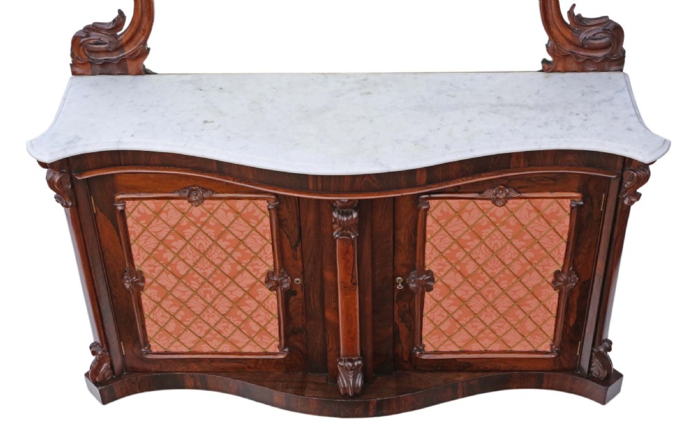 Victorian rosewood credenza sideboard View IV