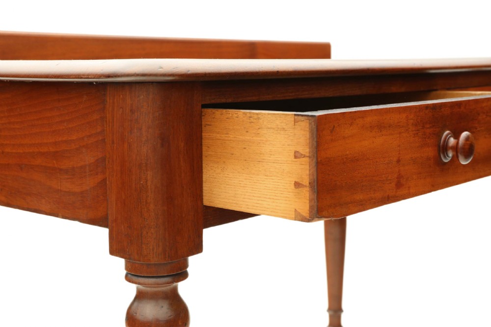 C1880 Victorian mahogany writing desk View V