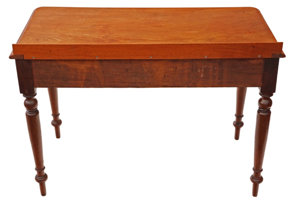 C1880 Victorian mahogany writing desk View VII
