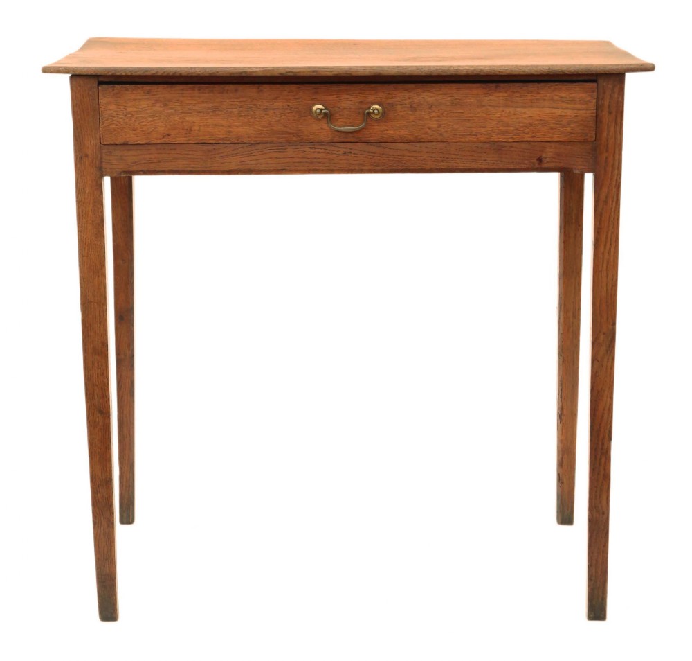 Georgian oak and ash desk View II