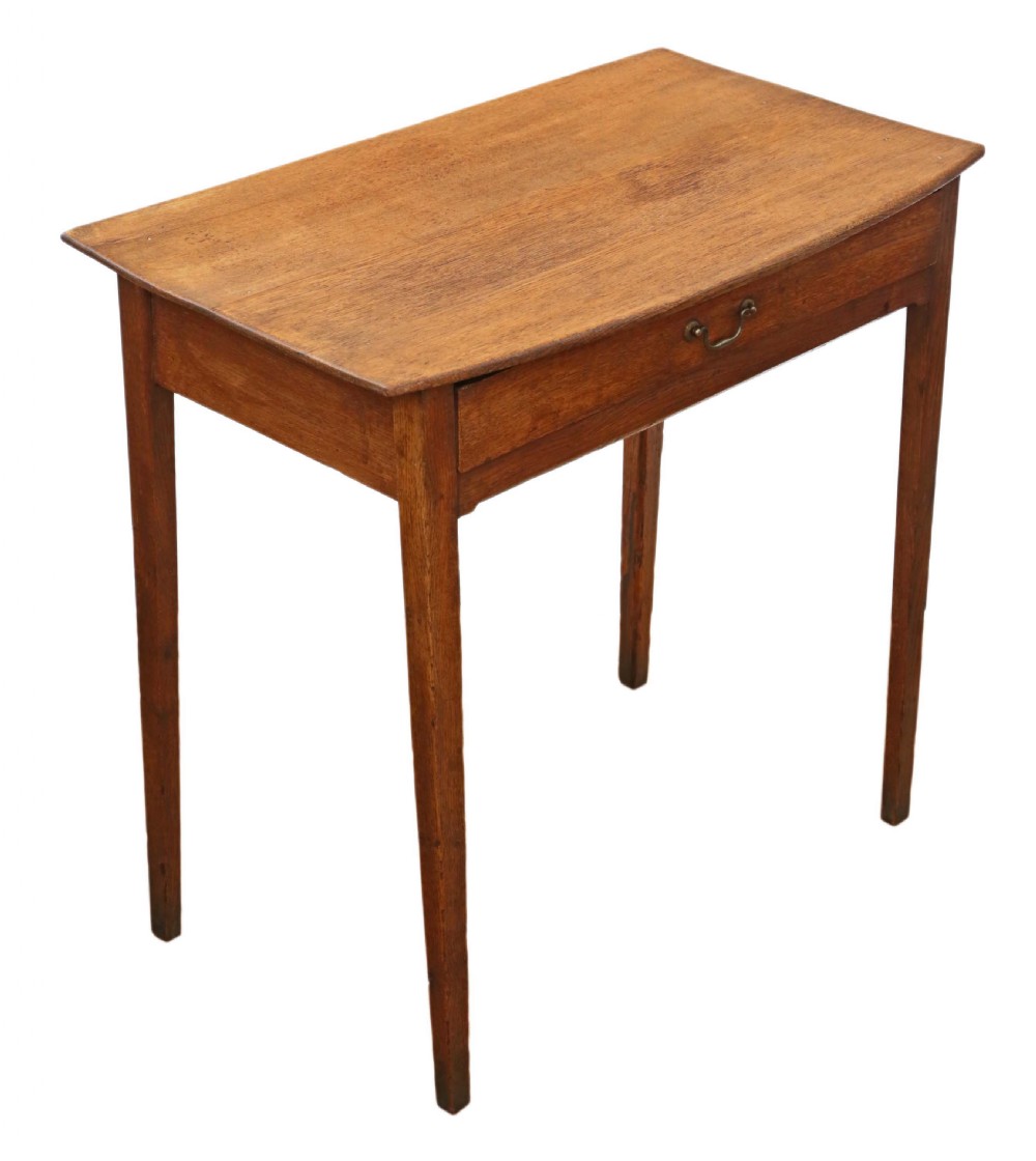 Georgian oak and ash desk View VI