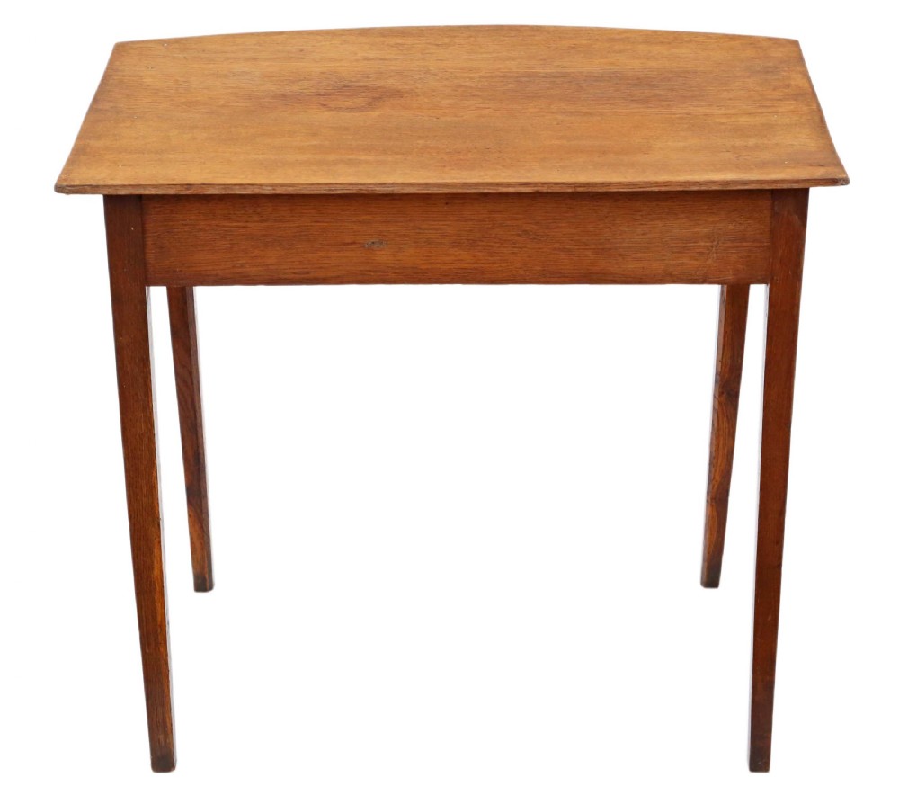 Georgian oak and ash desk View VII