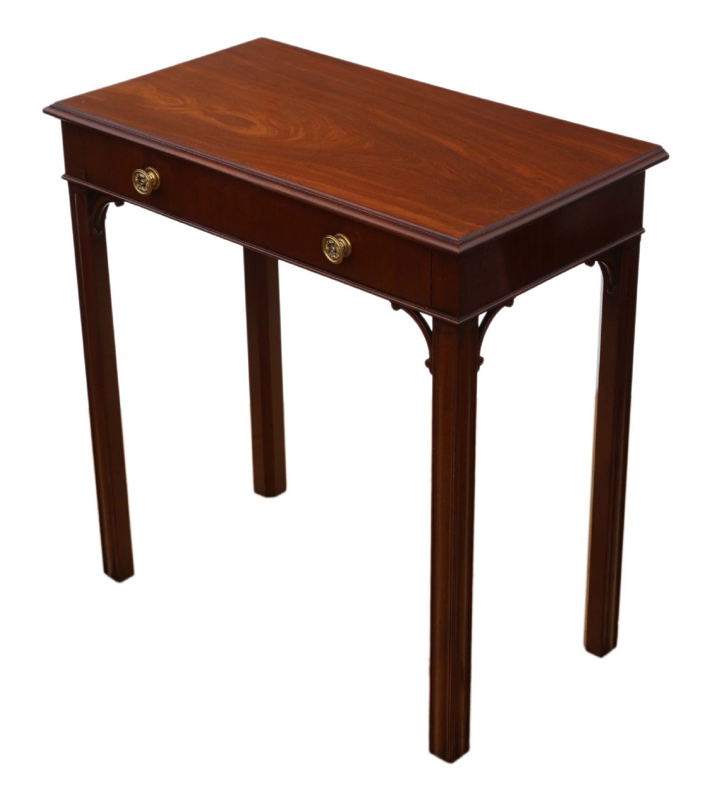 Georgian mahogany desk View V