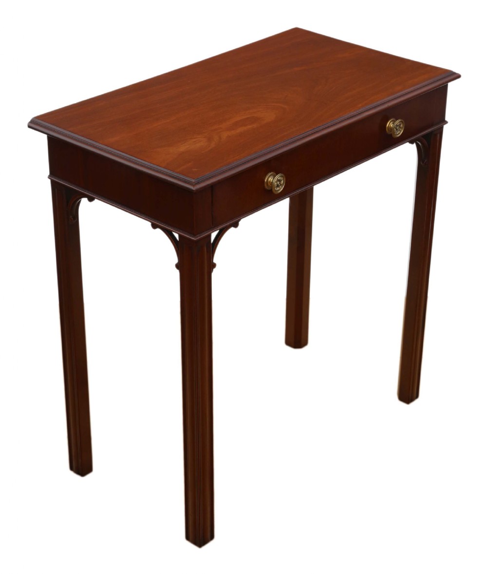 Georgian mahogany desk View VI
