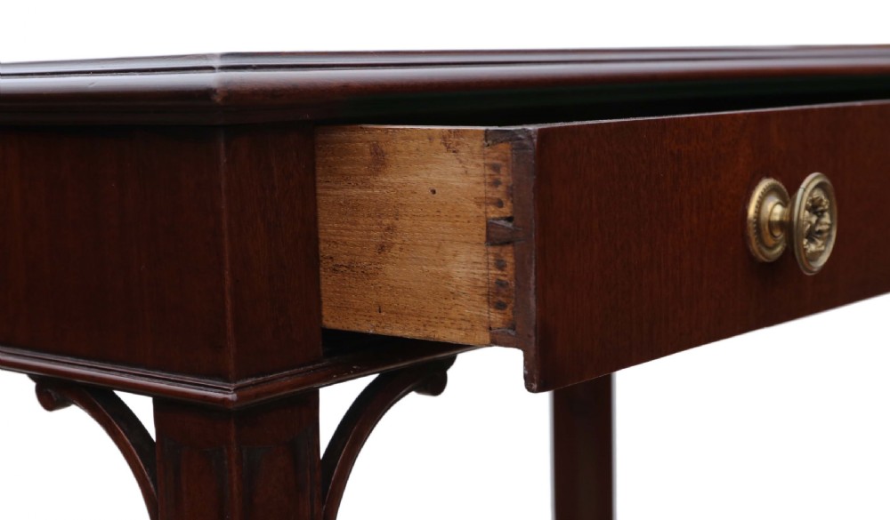 Georgian mahogany desk View VIII