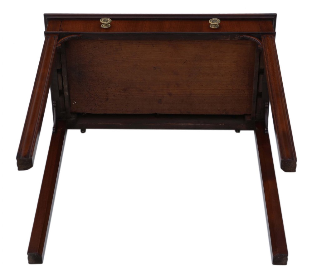 Georgian mahogany desk View IX