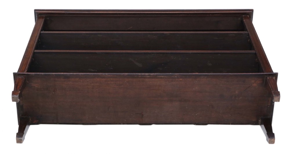 Adjustable Edwardian mahogany bookcase View VII