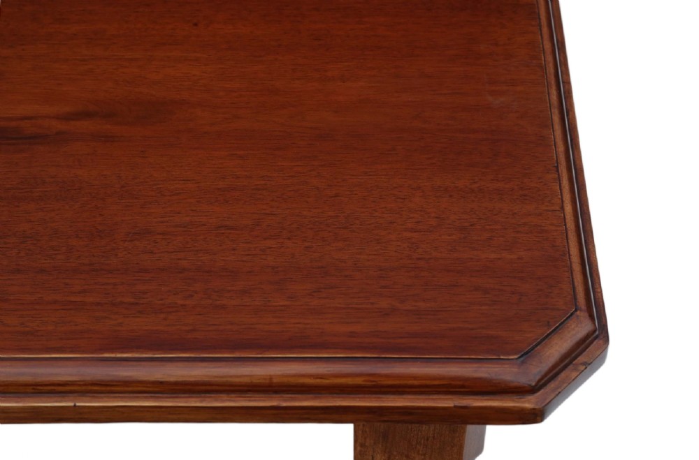 Victorian mahogany windout extending dining table 9'  View VI