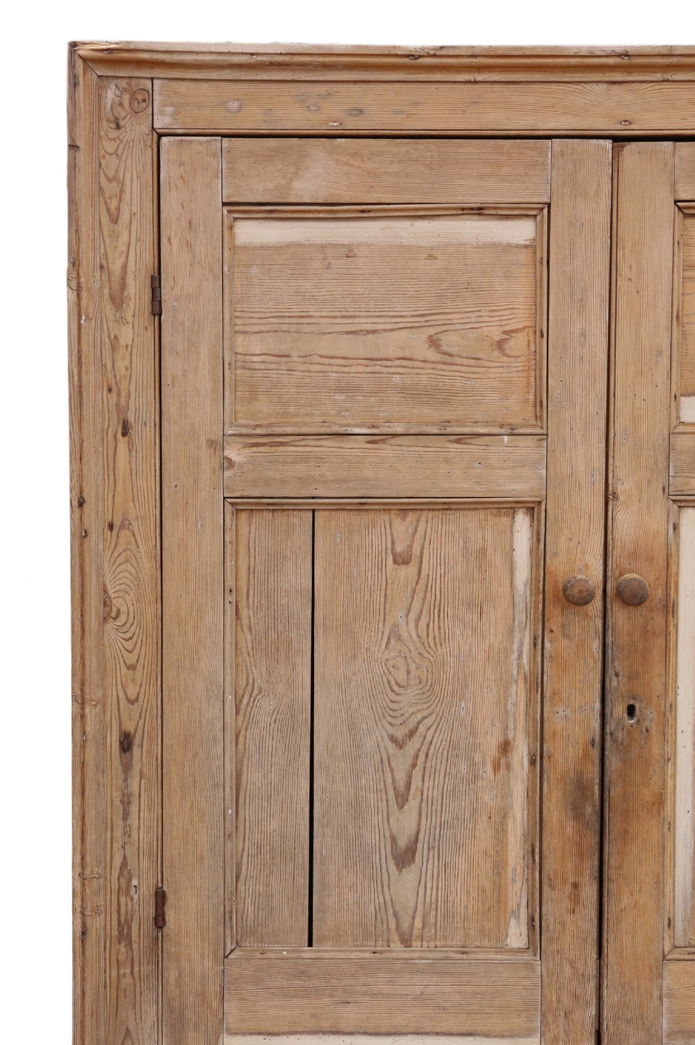 Georgian pine corner cupboard  View III