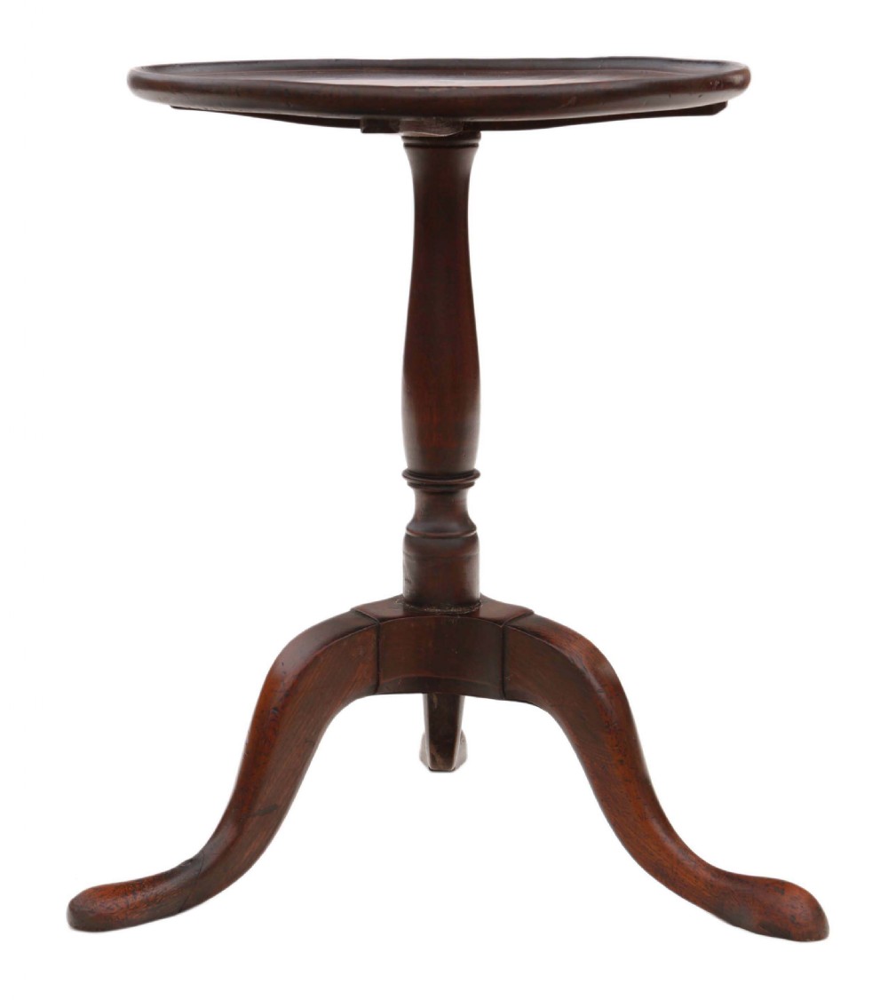 Georgian mahogany wine side table View III