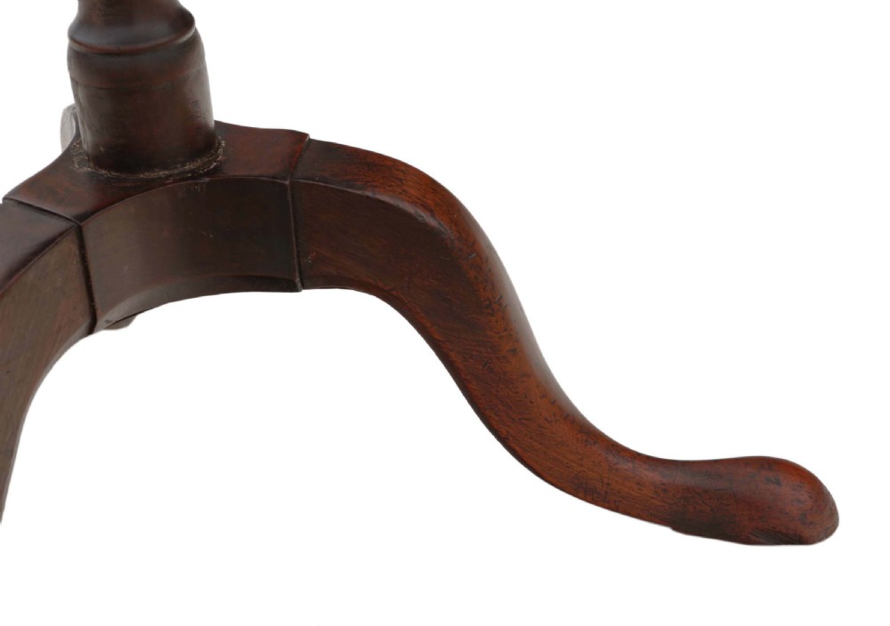 Georgian mahogany wine side table View IV